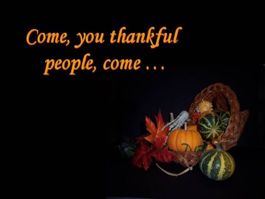 Harvest Thanksgiving – Pastor Rolf Lungwitz